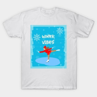 ICE Skate Winter Sports T-Shirt